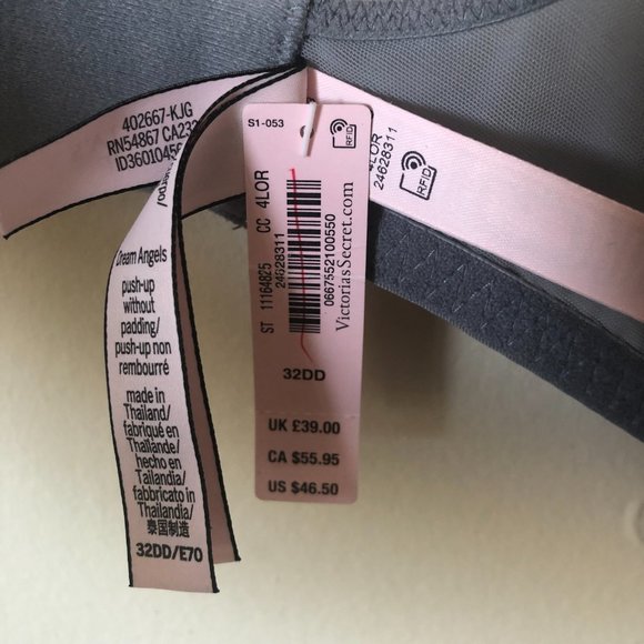 Victoria's Secret Sexy Heather Grey Lace Bra - Picture 3 of 3